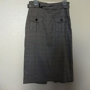 NWOT plaid pencil skirt